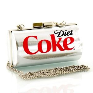Diet Coke replica crossbody handbag